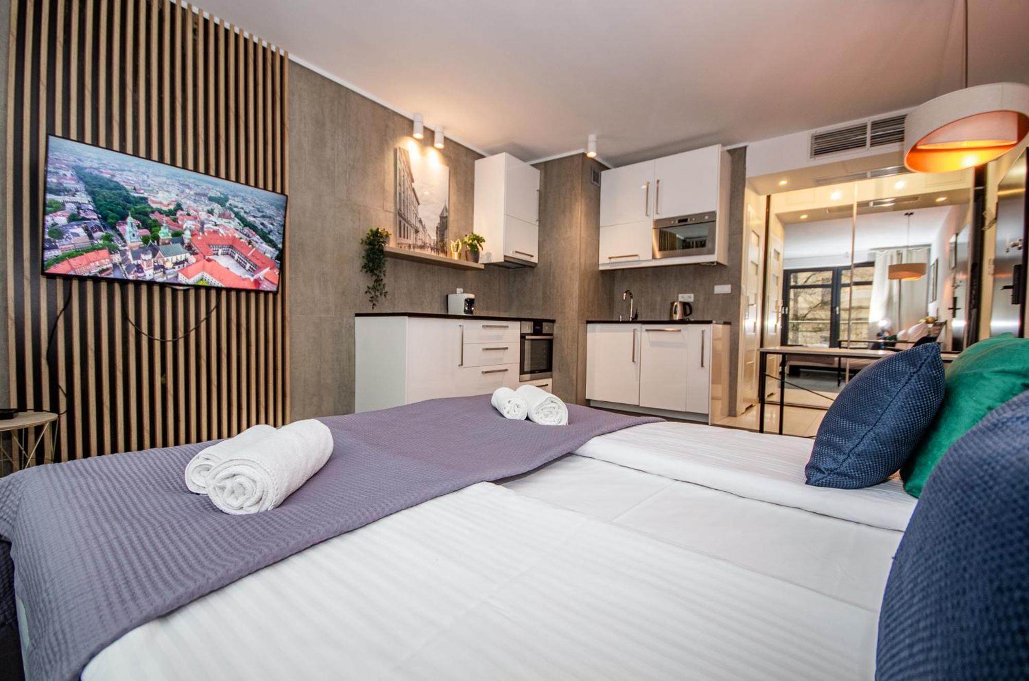 Inpoint Apartments G11 Near Old Town & Kazimierz District & Parking Option Krasków Δωμάτιο φωτογραφία